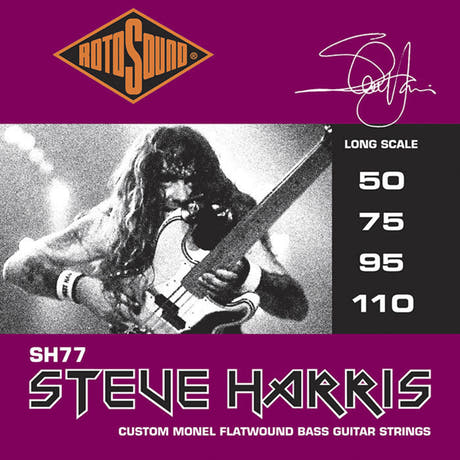 Rotosound Jazz Bass 77 SH77 Steve Harris, juego para bajo eléctrico 50-110