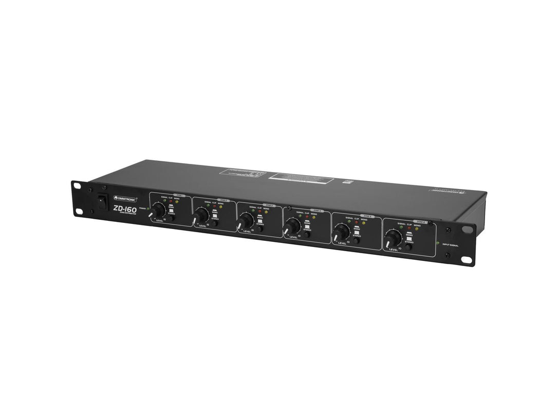 OMNITRONIC ZD-160B Distribuidor de zonas