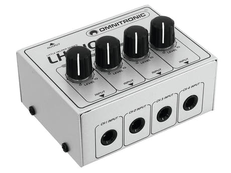 Omnitronic LH-010 - Mixer Pasivo de 4-canales