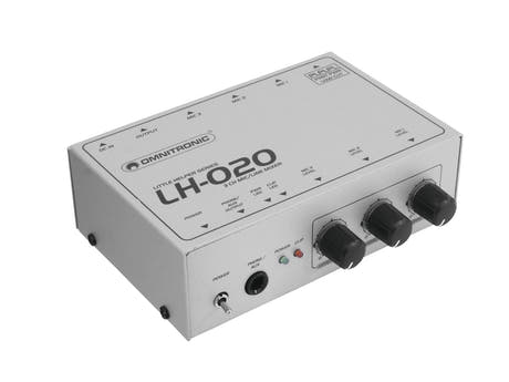 OMNITRONIC LH-020 3-channel Mic Mixer