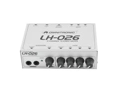 OMNITRONIC LH-026 Mezclador estéreo de 3 canales