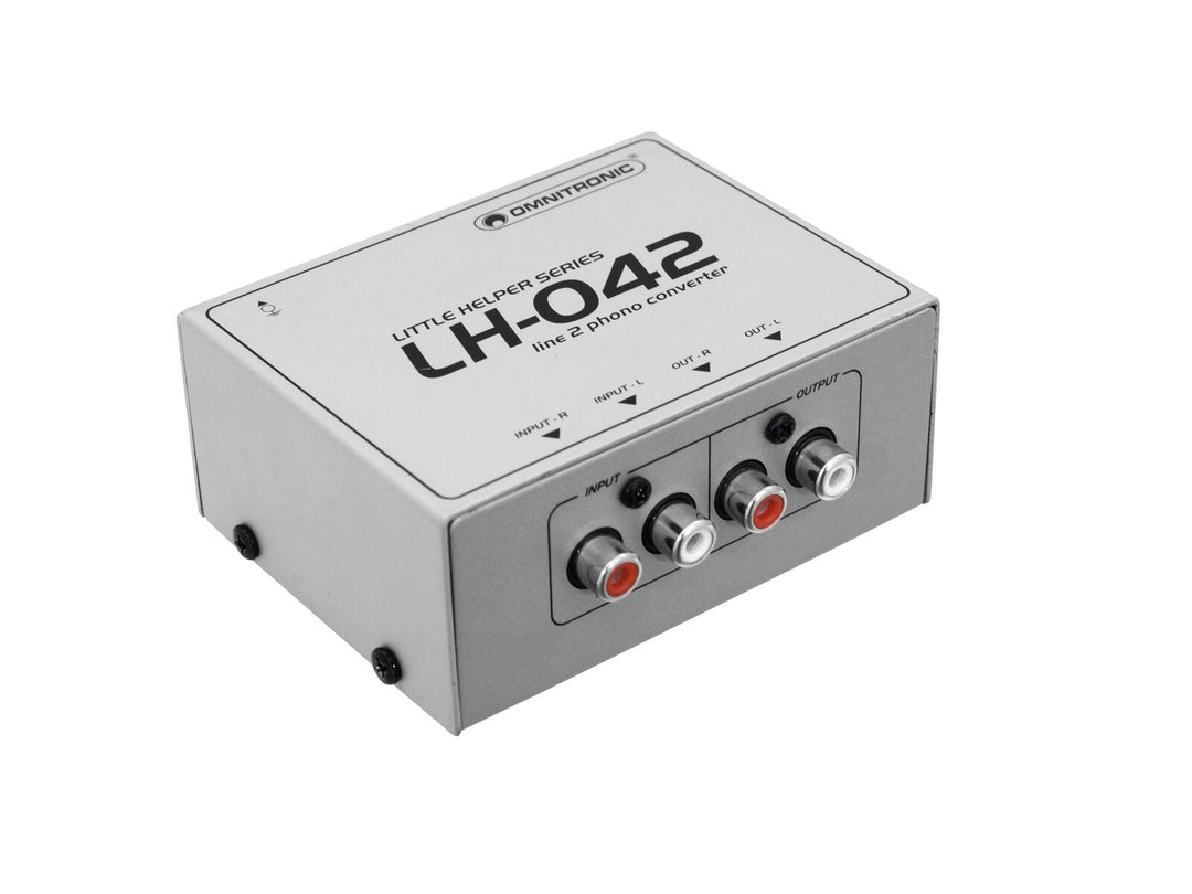 OMNITRONIC Convertidor de línea/fono LH-042