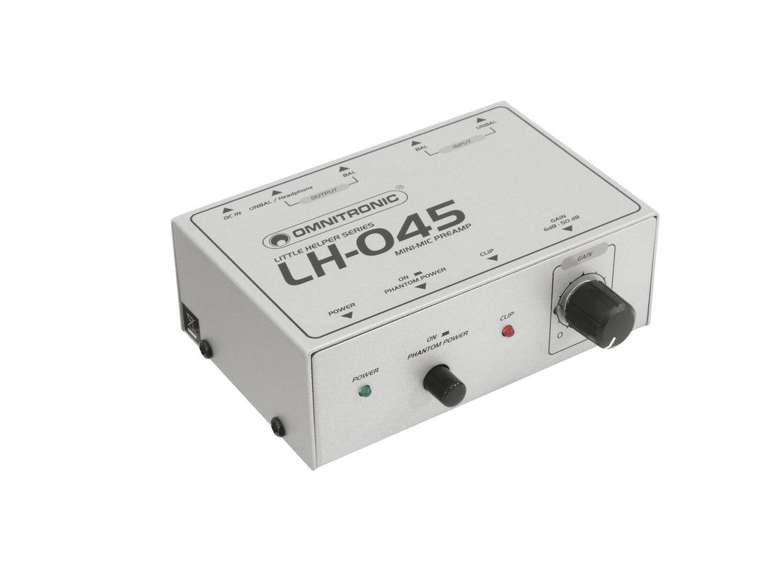 OMNITRONIC LH-045 Preamplificador de micrófono