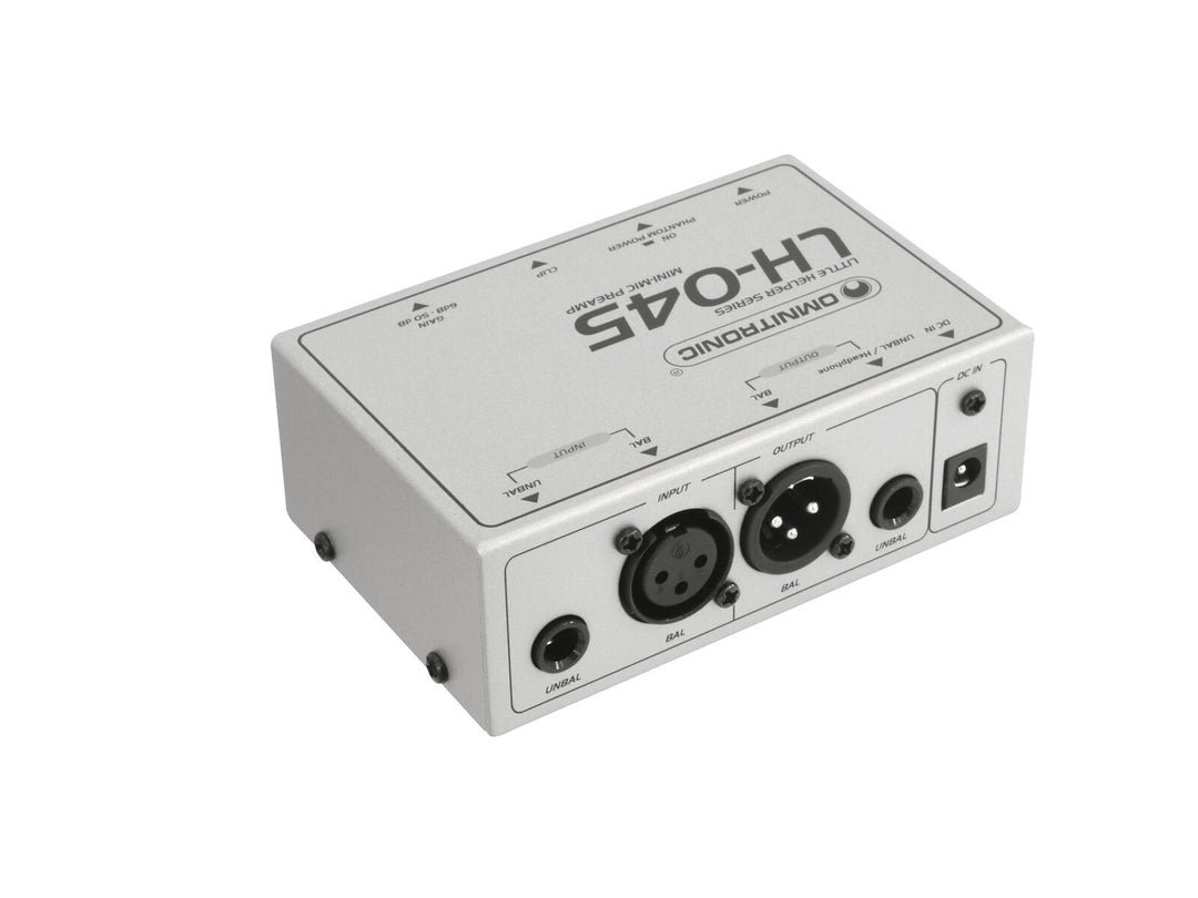 OMNITRONIC LH-045 Preamplificador de micrófono