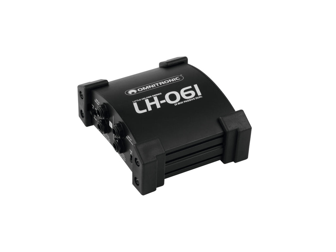 OMNITRONIC LH-061 PRO caja DI dual pasiva