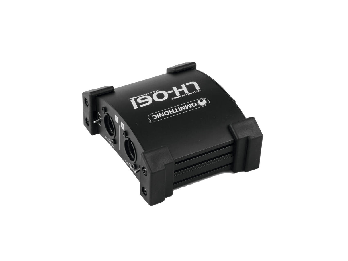 OMNITRONIC LH-061 PRO Dual DI Box passive