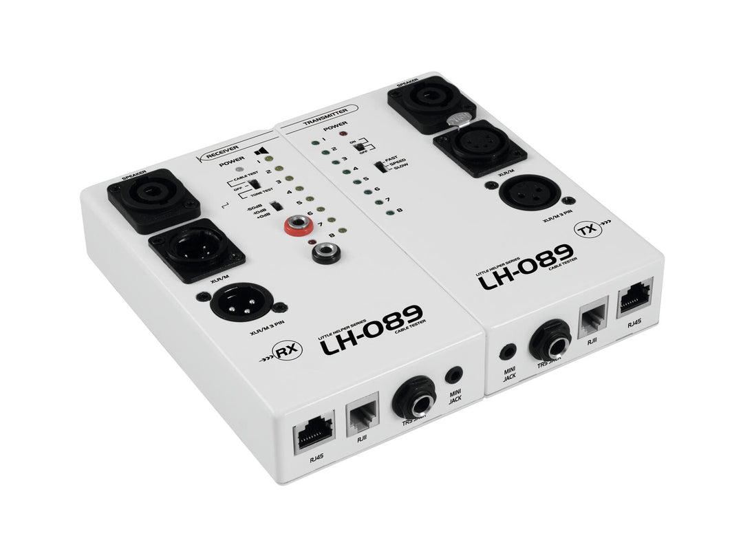 OMNITRONIC LH-089 Sistema comprobador de cables