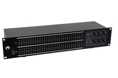 OMNITRONIC GEQ-2310 Ecualizador de 2x31 bandas