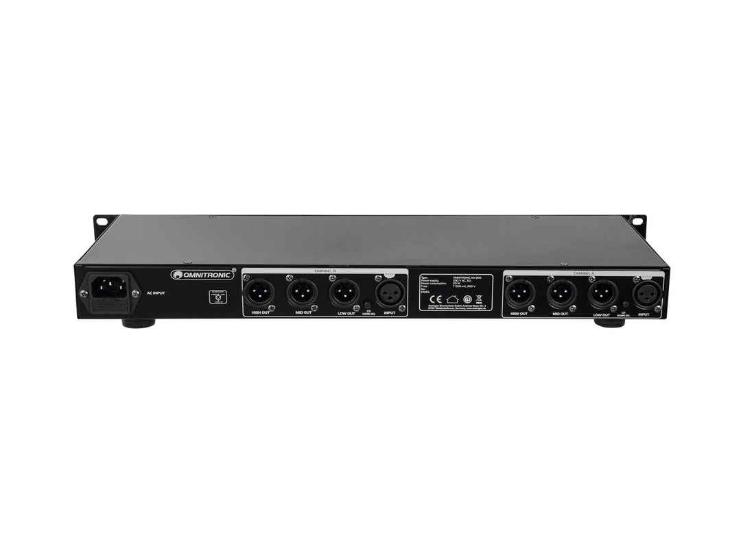 OMNITRONIC XO-300 Crossover activo
