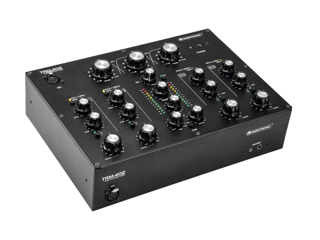 OMNITRONIC Conjunto TRM-402 + Estuche