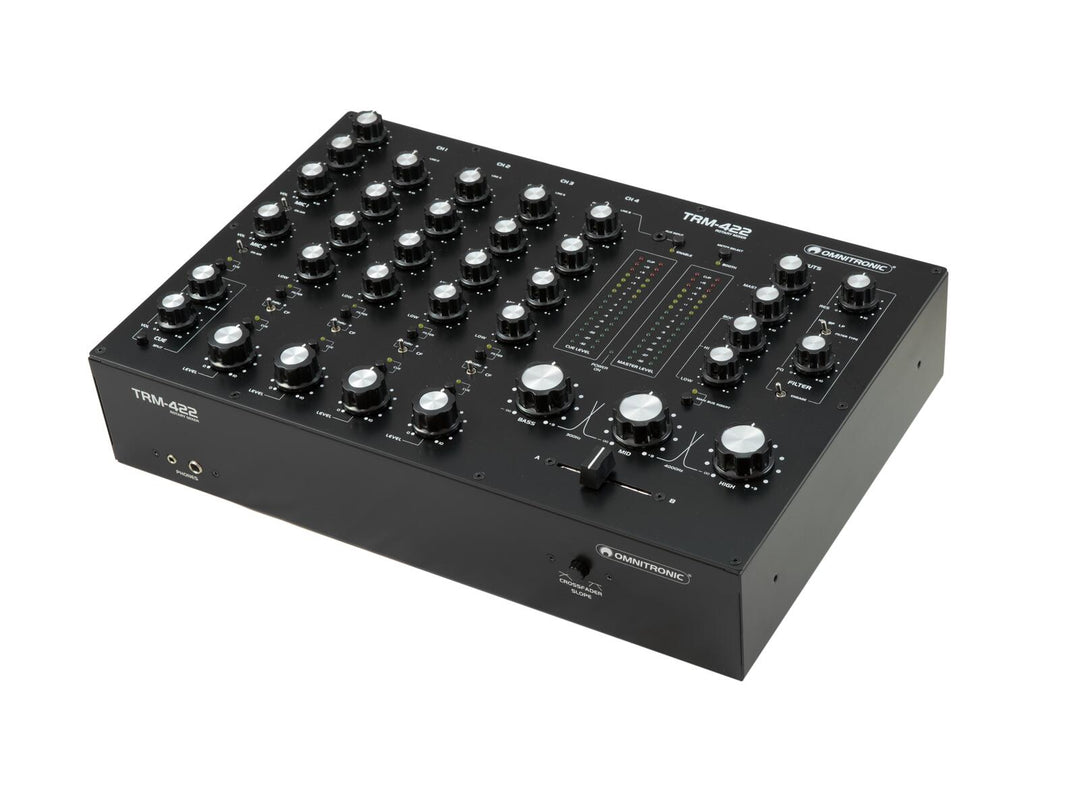 OMNITRONIC TRM-422 Mezclador rotatorio de 4 canales