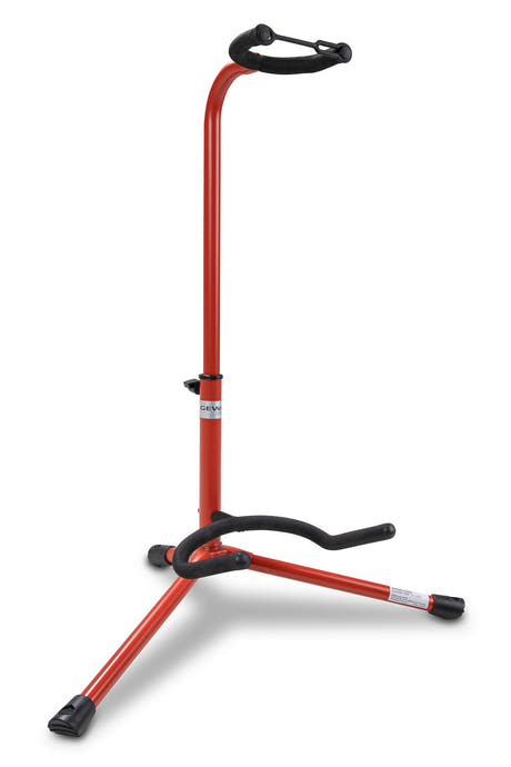 GEWA Classic soporte de guitarra GS-10RD, rojo
