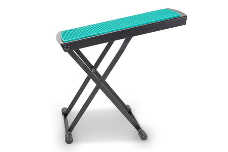 GEWA reposapiés FS-10GR para guitarrista, verde