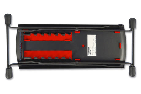 Reposapiés GEWA FS-10RD para guitarristas, rojo