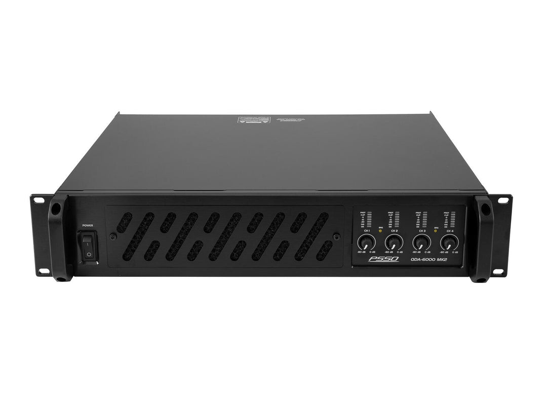 PSSO QDA-6000 MK2 Amplificador de 4 canales