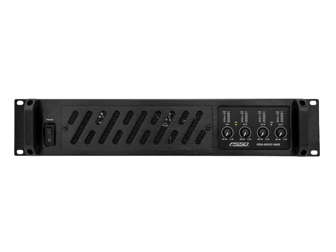 PSSO QDA-6000 MK2 Amplificador de 4 canales