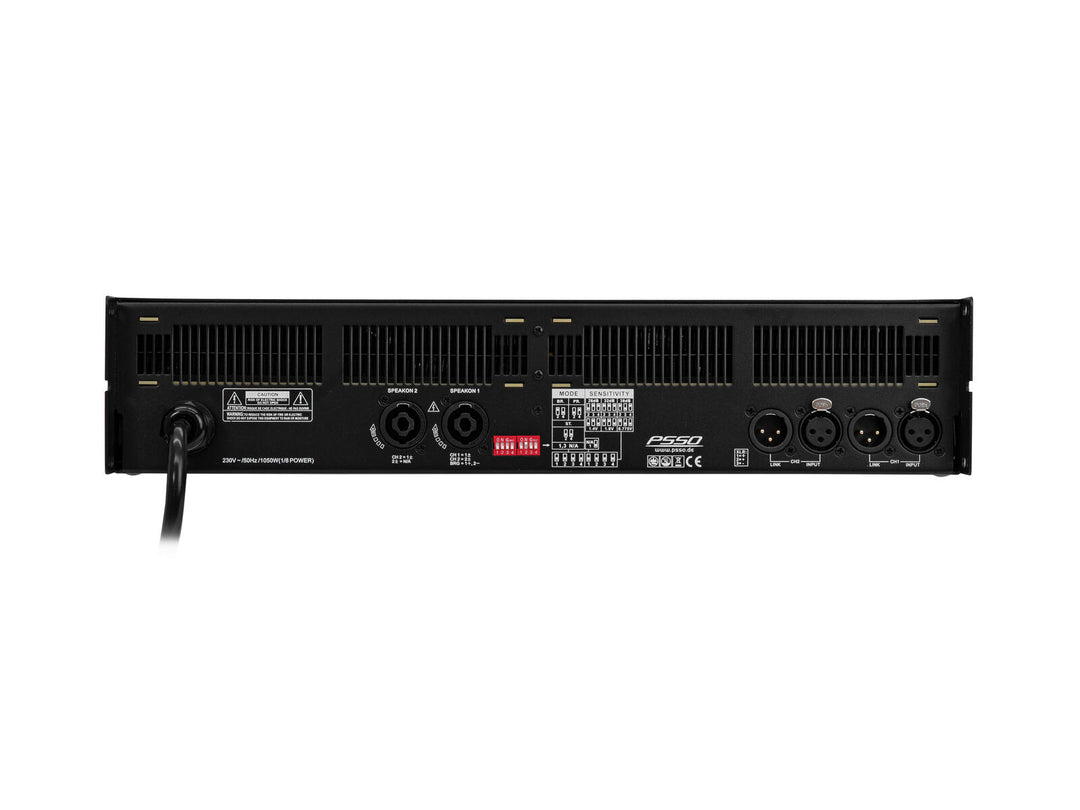 PSSO DCA-12000 Amplificador SMPS de 2 canales