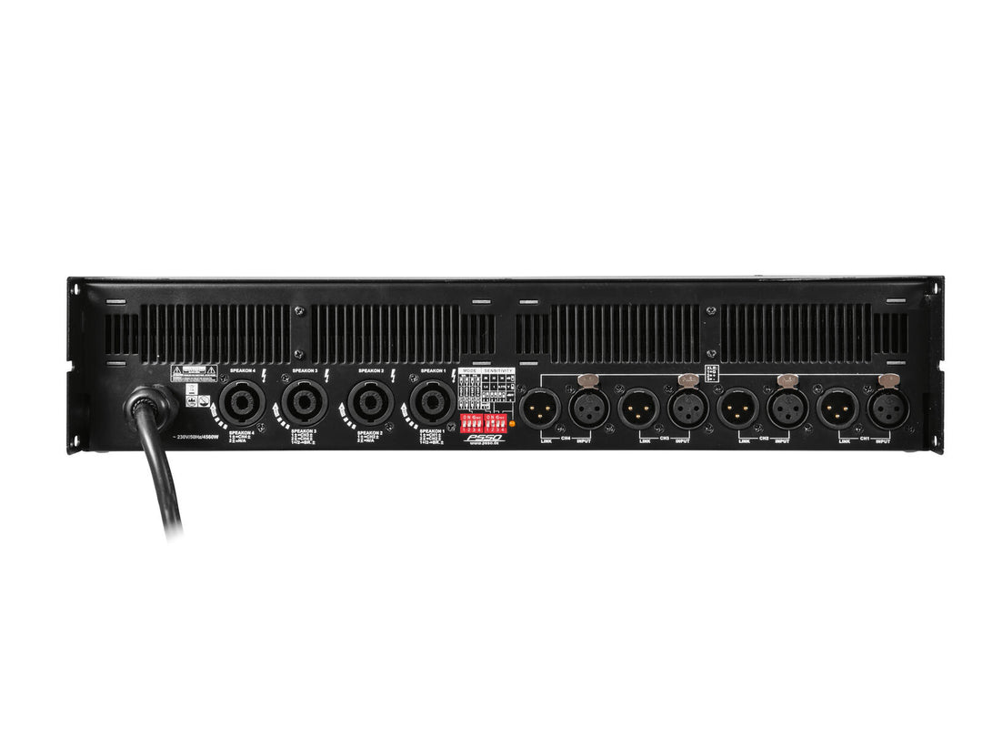 Amplificador SMPS de 4 canales PSSO QCA-10000 MK2