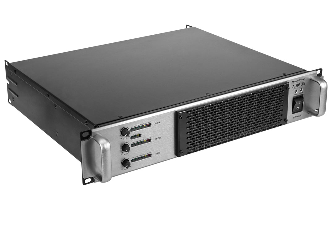 Omnitronic A-3603 ClaD 2.1 Amplificador
