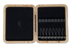 GEWA Estuche para cañas de oboe 8 tubos - Acabado lacado natural