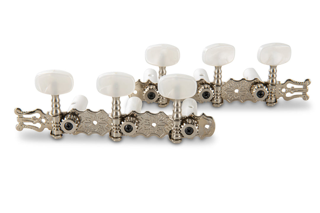 GEWA Clavijero para Guitarras clásica Pro Arte - Cromado (con lira)