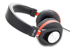 GEWA Headphones HP six - P/U 20 (Black / rojo)