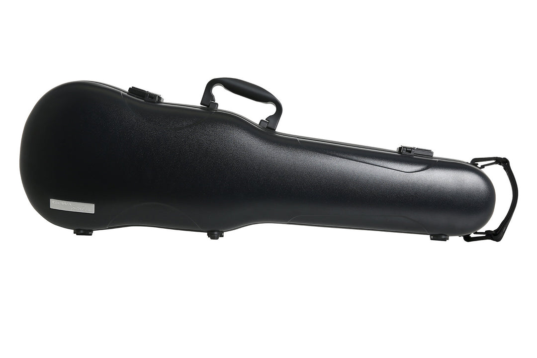 GEWA Estuches de violines con forma Air 1.7 - Black mate (con asa lateral)
