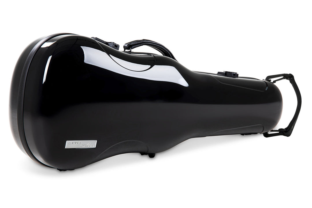 GEWA Estuche con forma de viola Air 2.0 - Black highgloss (con asa lateral)