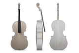 violonchelo GEWA sin barnizar 4/4, Paolo Antonio Testore, con hermoso veteado