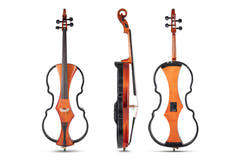 GEWA Violonchelo eléctrico Novita 3.0 - Rojo marrón (4/4)