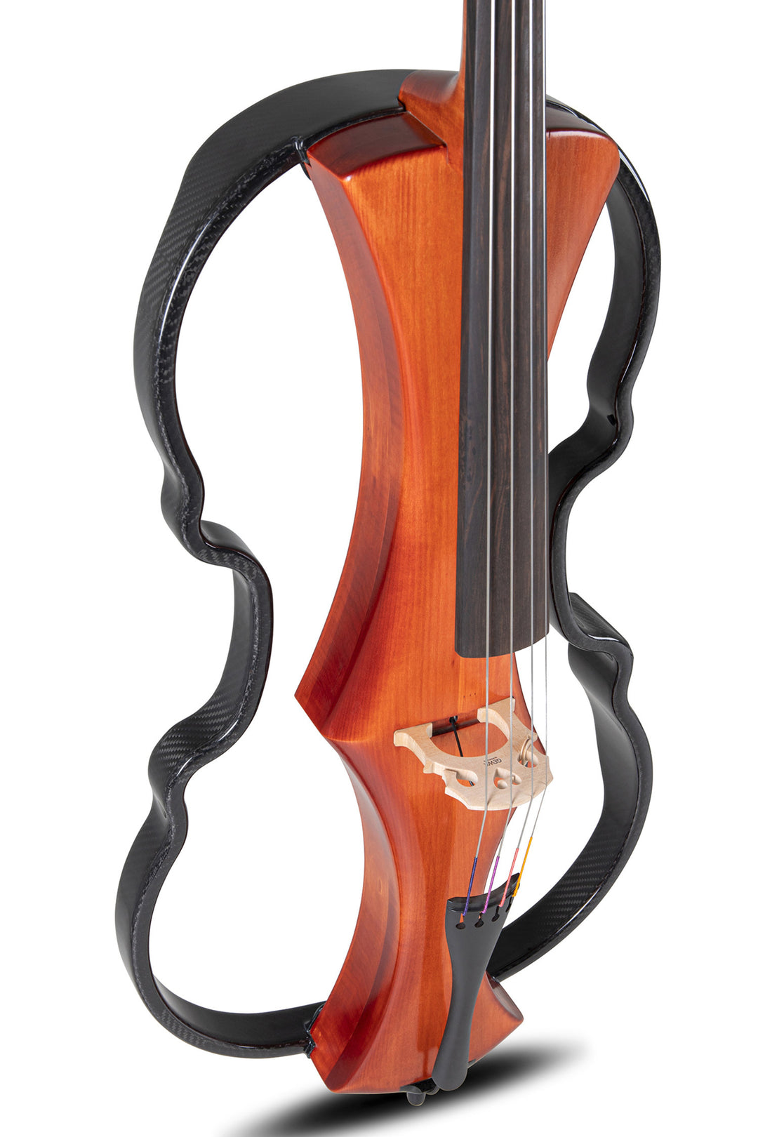 GEWA Violonchelo eléctrico Novita 3.0 - Rojo marrón (4/4)
