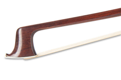 GEWA arco de violín Robert Reichel, vara redonda de pernambuco, montado en plata