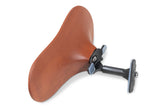 SAS mentonera con base de carbono, madera de peral, 28 mm de altura