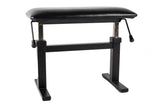 GEWA Piano bench Autolift XL - Cover black synthetic leather