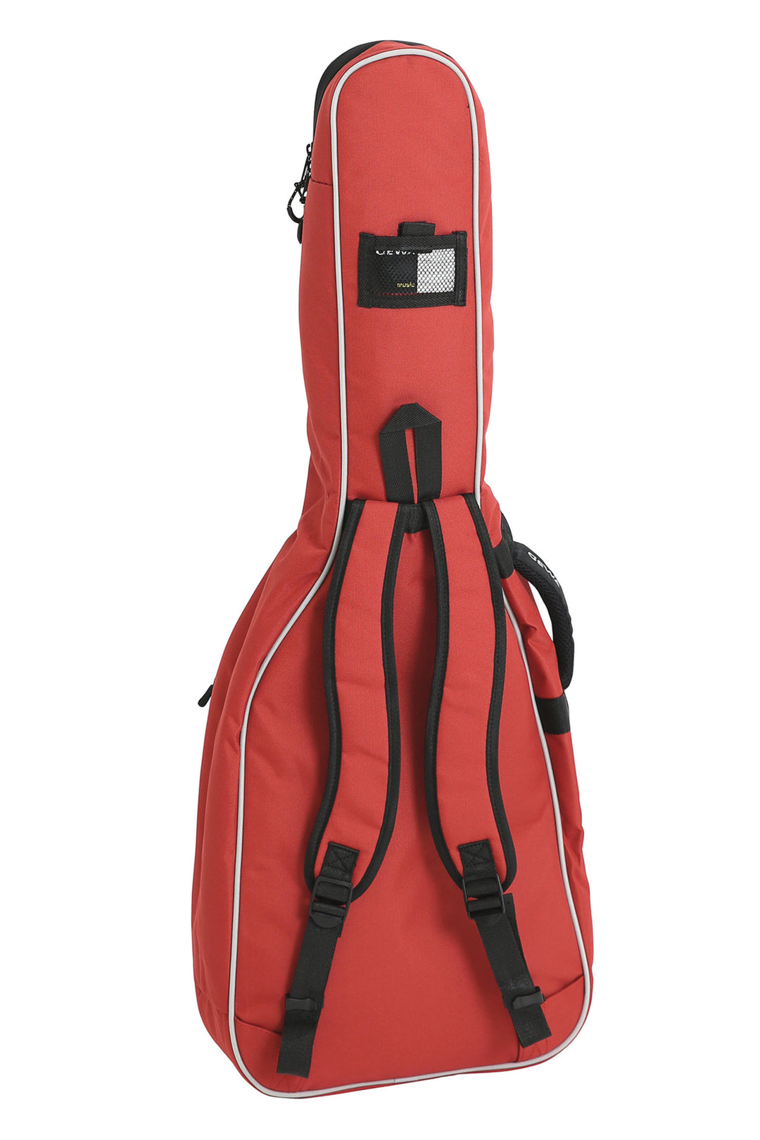 GEWA Funda para guitarra gig bag Economy 12 - Classic 3/4-7/8 roja