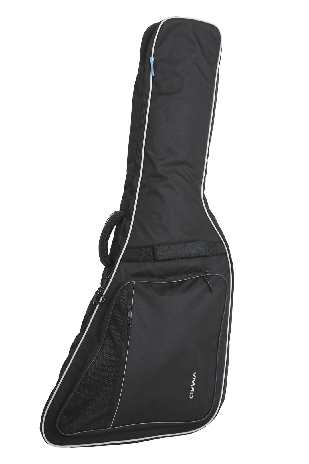 GEWA Guitarras gig bag Economy 12 - Guitarra eléctrica Explorer negra