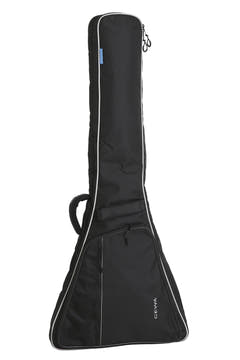 GEWA Guitarras gig bag Economy 12 - E-guitar Flying-V negro