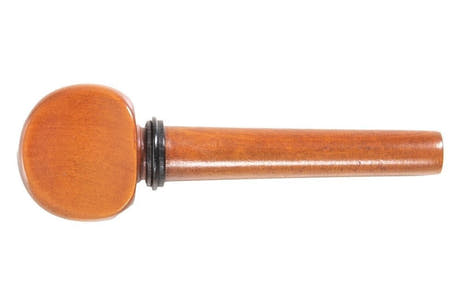 Clavijas para violines GEWA de boj, con anillas, gruesas, 4 unidades