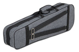 GEWA Pure CVF G 02 estuche moldeado para violines 1/2, gris y morado