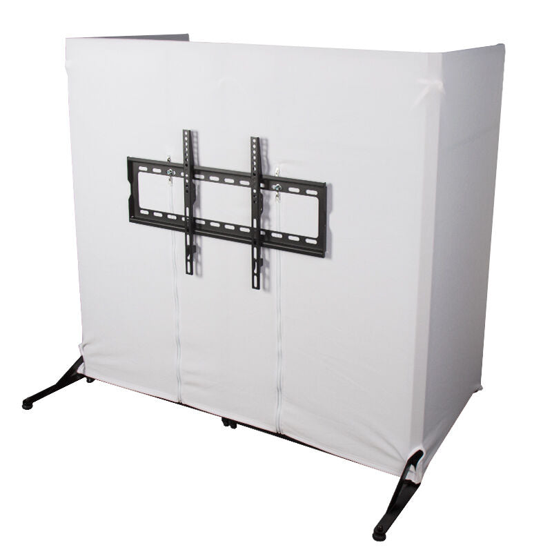 Soporte de mesa para DJ con soporte para TV