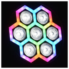 Light4Me FRAME PAR 7x12 LED RGBW efecto de iluminación