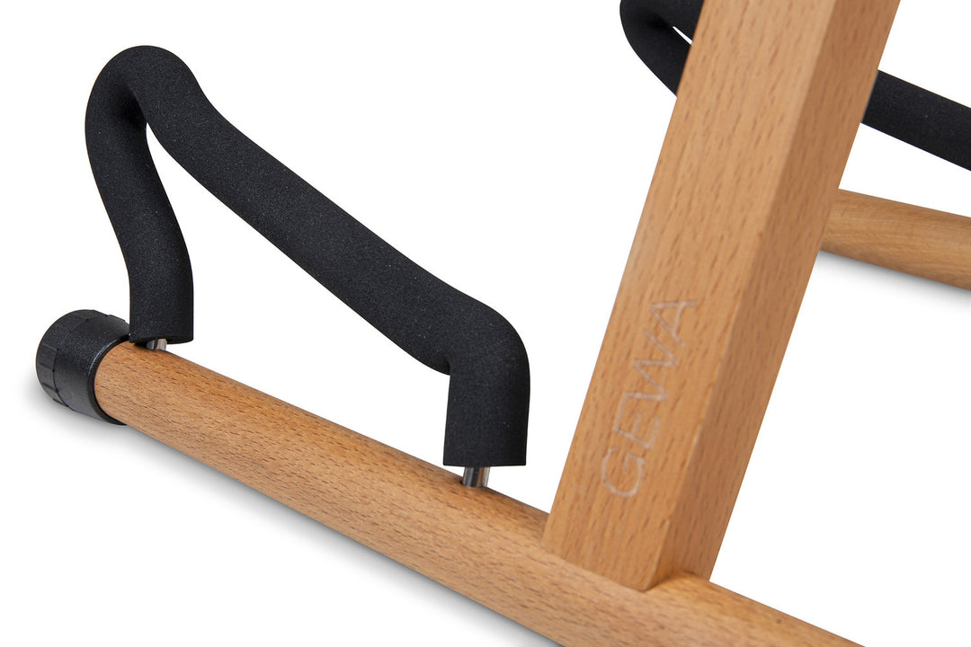 GEWA Soportes para Guitarras Wood - Natural (GS-60N)