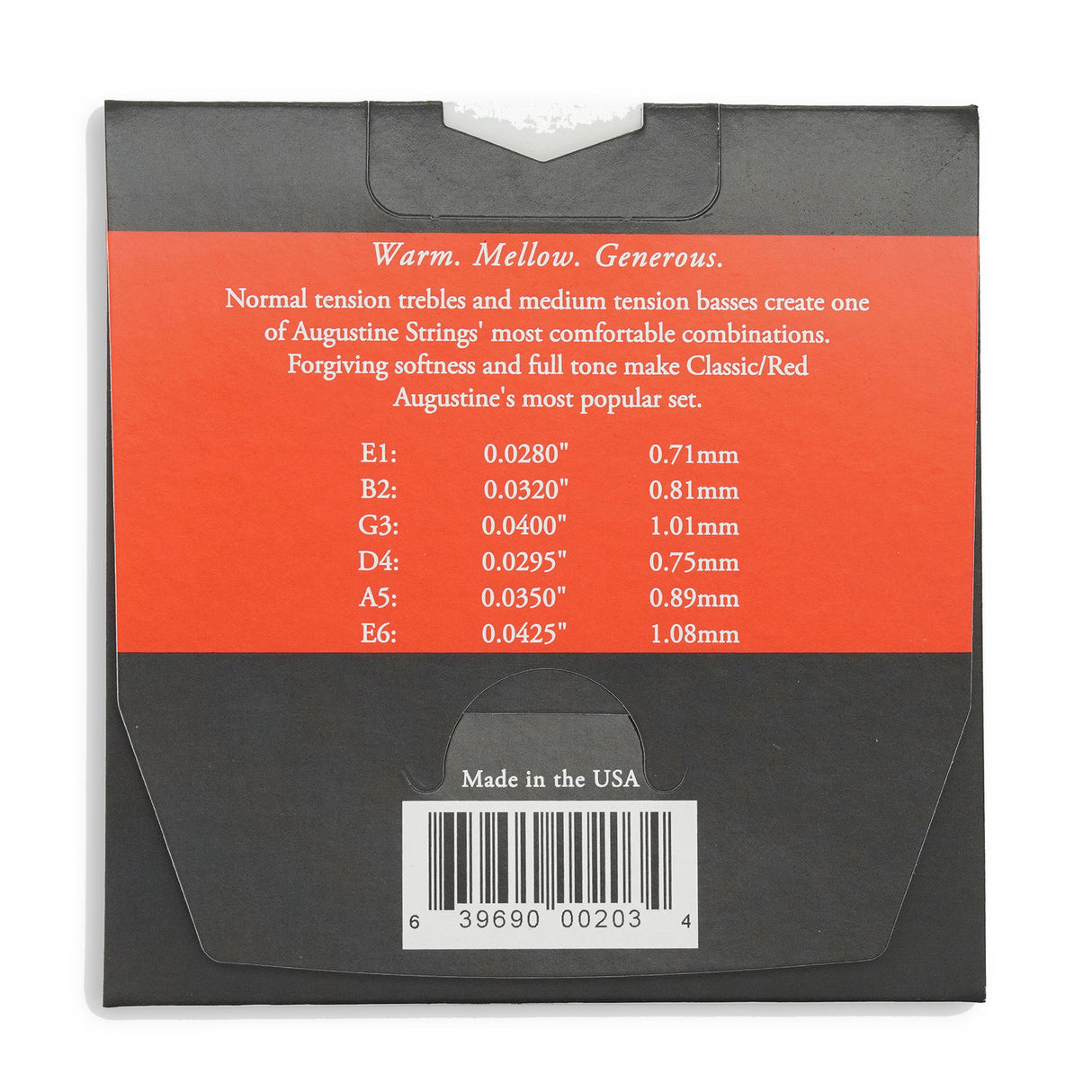 Augustine Strings for classic guitar Classic Label - Set Classic Red (normal/medium)