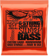 Ernie Ball 2838 Bass de 6 cuerdas Slinky Nickel