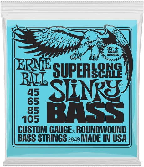 Ernie Ball 2849 escala extra larga Hybrid Slinky Bass Nickel