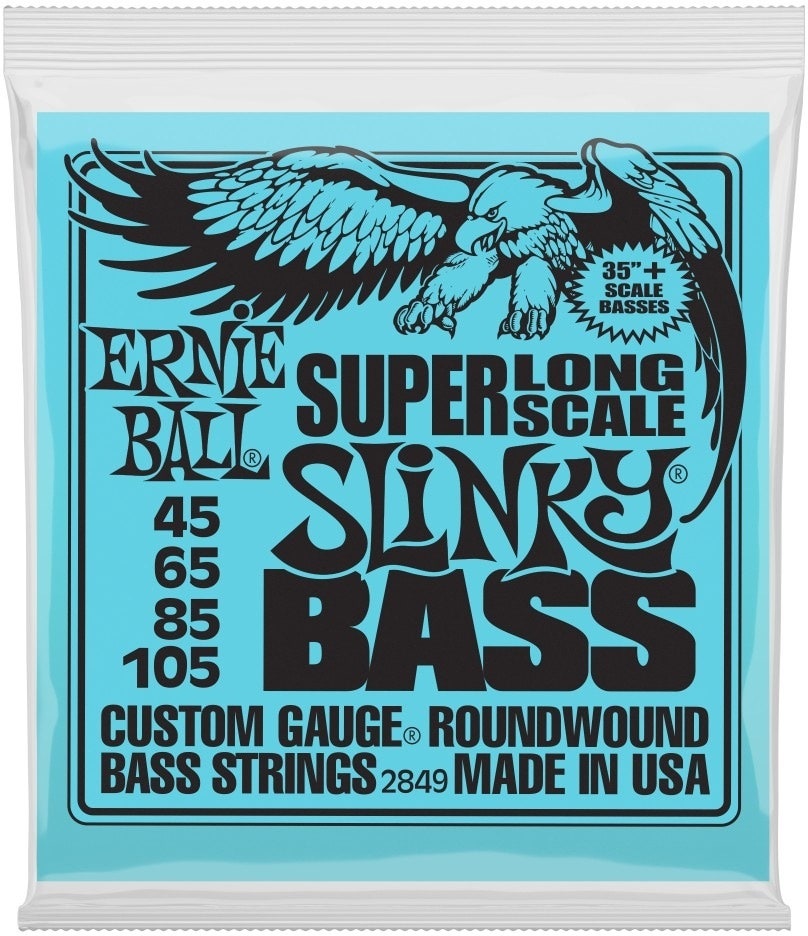 Ernie Ball 2849 escala extra larga Hybrid Slinky Bass Nickel