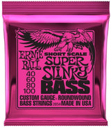 Ernie Ball 2854 escala corta Bass Super Slinky Nickel