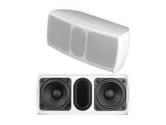 OMNITRONIC OD-22 Altavoz de pared 8Ohms blanco