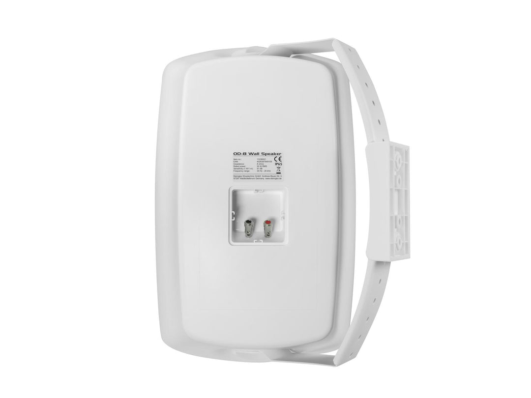 OMNITRONIC OD-8 altavoz de pared 8Ohm blanco 2x