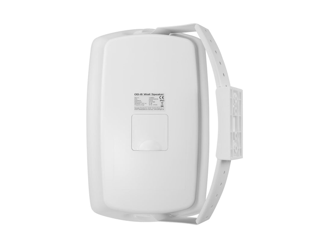 OMNITRONIC OD-8 altavoz de pared 8Ohm blanco 2x